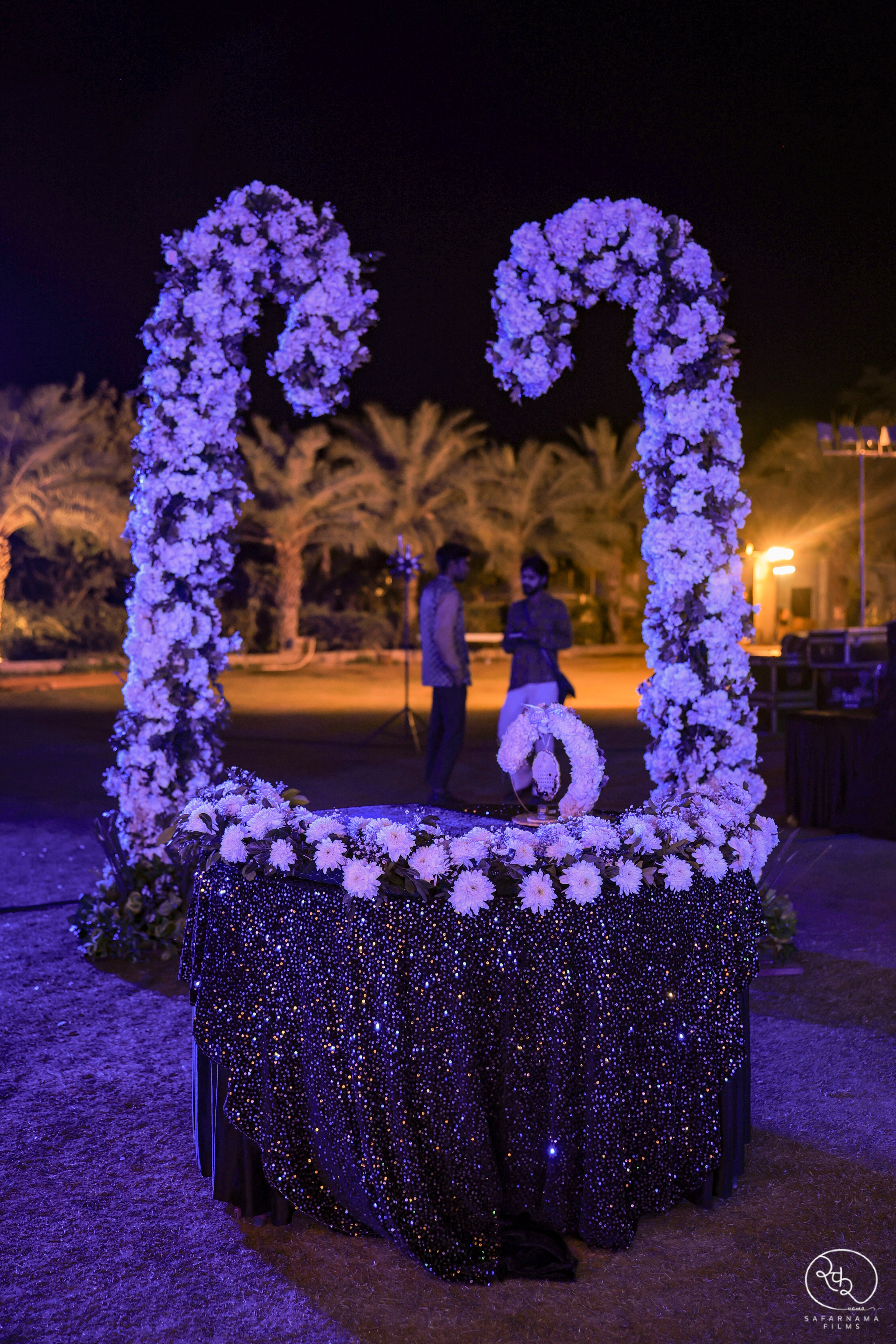 Elegant destination wedding decor — Forever Fuzed India